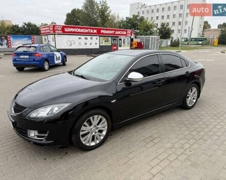 Черный Мазда 6, объемом двигателя 1.8 л и пробегом 137 тыс. км за 6700 $, фото 9 на Automoto.ua
