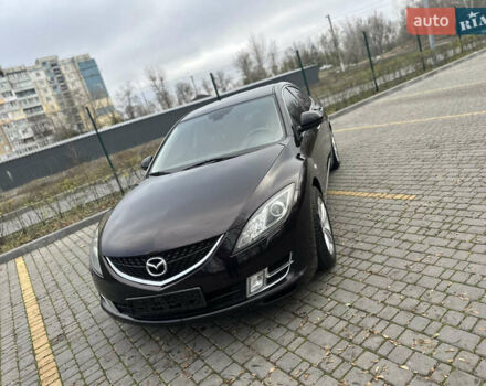 Черный Мазда 6, объемом двигателя 1.8 л и пробегом 238 тыс. км за 6800 $, фото 1 на Automoto.ua