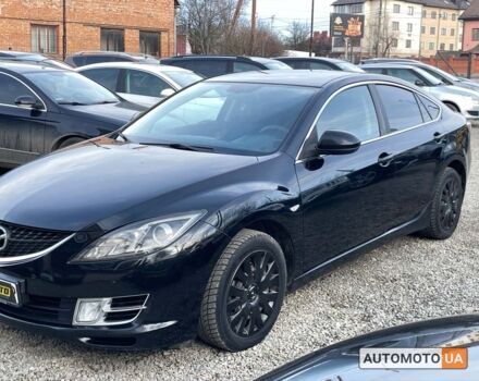 Черный Мазда 6, объемом двигателя 2 л и пробегом 344 тыс. км за 6750 $, фото 2 на Automoto.ua