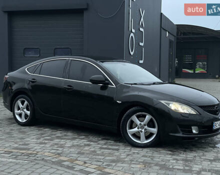 Черный Мазда 6, объемом двигателя 2 л и пробегом 289 тыс. км за 6600 $, фото 6 на Automoto.ua