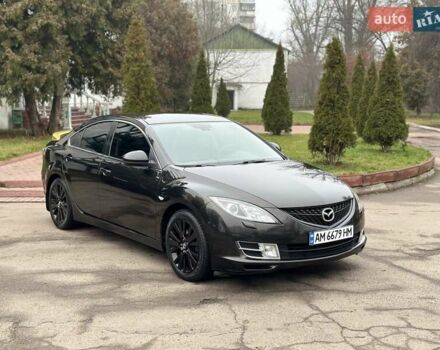 Черный Мазда 6, объемом двигателя 1.8 л и пробегом 236 тыс. км за 6299 $, фото 8 на Automoto.ua