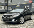 Черный Мазда 6, объемом двигателя 2 л и пробегом 253 тыс. км за 6500 $, фото 1 на Automoto.ua