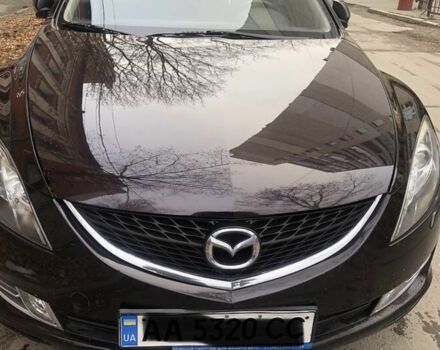 Чорний Мазда 6, об'ємом двигуна 2 л та пробігом 219 тис. км за 6900 $, фото 4 на Automoto.ua