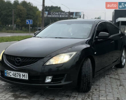 Черный Мазда 6, объемом двигателя 2 л и пробегом 289 тыс. км за 6600 $, фото 2 на Automoto.ua