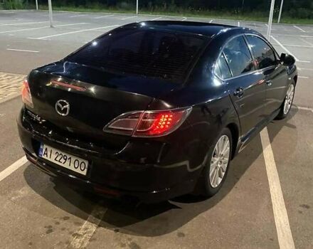 Черный Мазда 6, объемом двигателя 2 л и пробегом 170 тыс. км за 5300 $, фото 3 на Automoto.ua