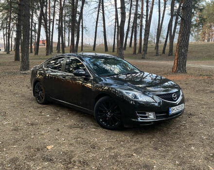 Чорний Мазда 6, об'ємом двигуна 2 л та пробігом 214 тис. км за 7400 $, фото 1 на Automoto.ua