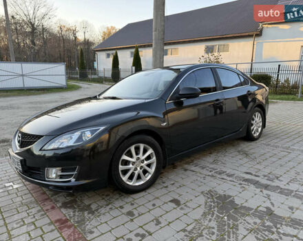 Черный Мазда 6, объемом двигателя 2 л и пробегом 309 тыс. км за 6200 $, фото 2 на Automoto.ua