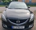 Чорний Мазда 6, об'ємом двигуна 2 л та пробігом 180 тис. км за 5500 $, фото 1 на Automoto.ua