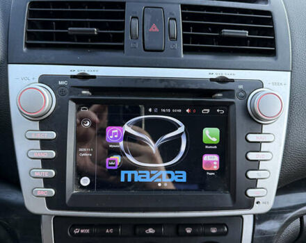 Черный Мазда 6, объемом двигателя 2 л и пробегом 309 тыс. км за 6200 $, фото 21 на Automoto.ua