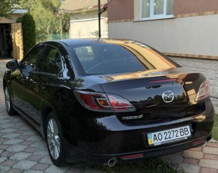 Черный Мазда 6, объемом двигателя 2 л и пробегом 124 тыс. км за 7200 $, фото 2 на Automoto.ua