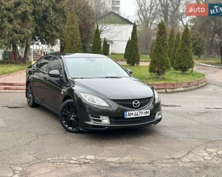 Черный Мазда 6, объемом двигателя 1.8 л и пробегом 236 тыс. км за 4999 $, фото 6 на Automoto.ua