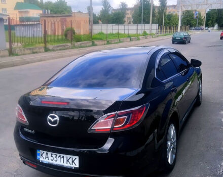 Черный Мазда 6, объемом двигателя 2 л и пробегом 307 тыс. км за 7750 $, фото 1 на Automoto.ua