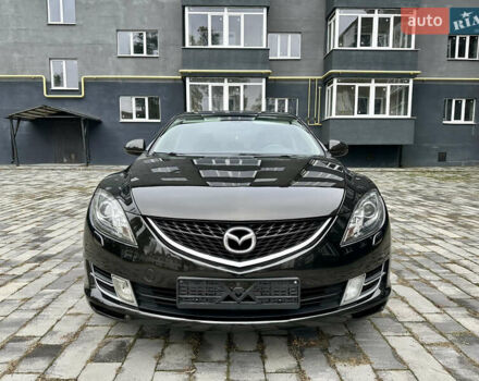 Черный Мазда 6, объемом двигателя 2 л и пробегом 253 тыс. км за 6500 $, фото 3 на Automoto.ua