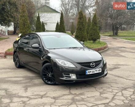 Черный Мазда 6, объемом двигателя 1.8 л и пробегом 236 тыс. км за 6299 $, фото 6 на Automoto.ua