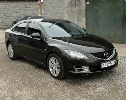 Черный Мазда 6, объемом двигателя 2 л и пробегом 263 тыс. км за 5850 $, фото 2 на Automoto.ua