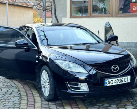 Чорний Мазда 6, об'ємом двигуна 2 л та пробігом 178 тис. км за 6000 $, фото 1 на Automoto.ua