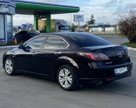 Черный Мазда 6, объемом двигателя 2 л и пробегом 180 тыс. км за 7700 $, фото 6 на Automoto.ua