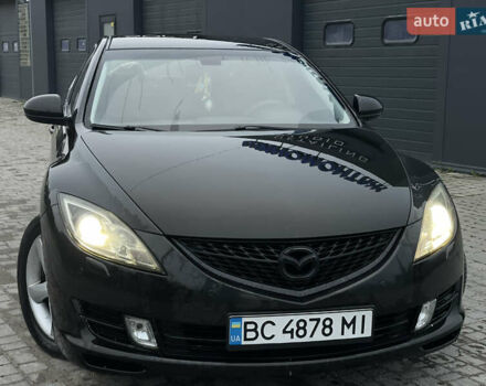 Черный Мазда 6, объемом двигателя 2 л и пробегом 289 тыс. км за 6600 $, фото 1 на Automoto.ua