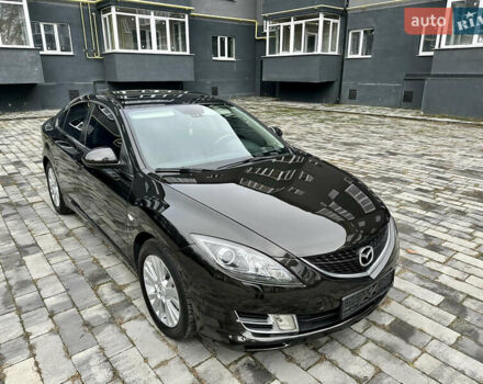 Черный Мазда 6, объемом двигателя 2 л и пробегом 253 тыс. км за 6500 $, фото 6 на Automoto.ua