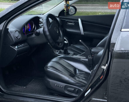 Черный Мазда 6, объемом двигателя 2 л и пробегом 289 тыс. км за 6600 $, фото 17 на Automoto.ua