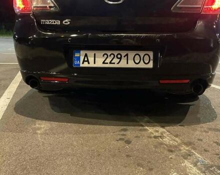 Черный Мазда 6, объемом двигателя 2 л и пробегом 170 тыс. км за 5300 $, фото 5 на Automoto.ua