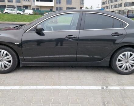 Черный Мазда 6, объемом двигателя 2 л и пробегом 142 тыс. км за 8100 $, фото 1 на Automoto.ua