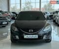Черный Мазда 6, объемом двигателя 2 л и пробегом 183 тыс. км за 6490 $, фото 1 на Automoto.ua
