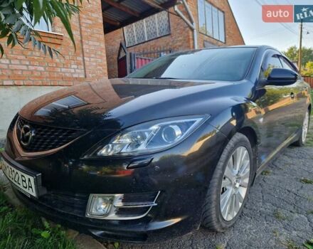 Черный Мазда 6, объемом двигателя 2 л и пробегом 114 тыс. км за 7400 $, фото 3 на Automoto.ua