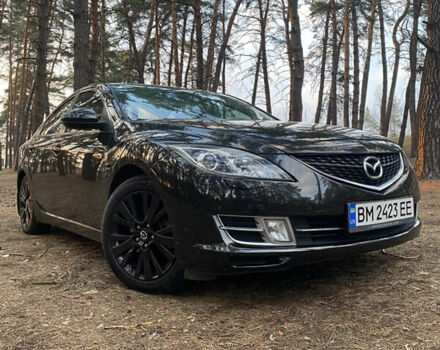 Чорний Мазда 6, об'ємом двигуна 2 л та пробігом 214 тис. км за 7400 $, фото 2 на Automoto.ua