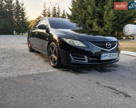 Чорний Мазда 6, об'ємом двигуна 2 л та пробігом 207 тис. км за 7100 $, фото 2 на Automoto.ua