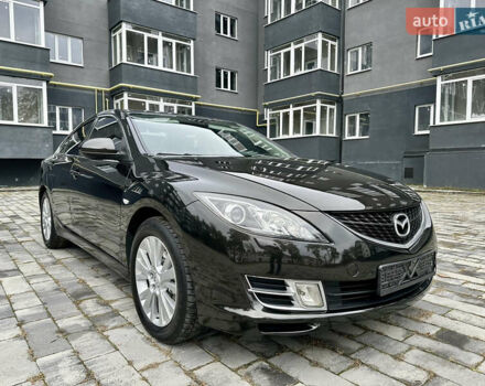 Черный Мазда 6, объемом двигателя 2 л и пробегом 253 тыс. км за 6500 $, фото 5 на Automoto.ua