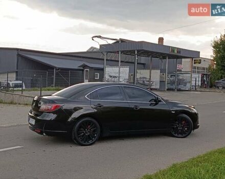 Черный Мазда 6, объемом двигателя 2 л и пробегом 212 тыс. км за 7899 $, фото 4 на Automoto.ua