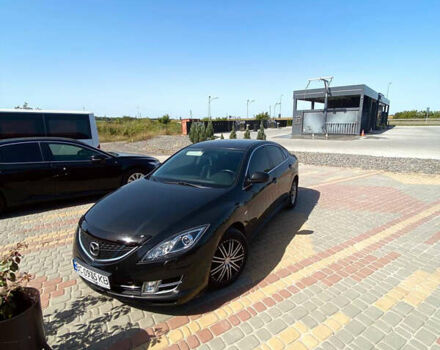 Черный Мазда 6, объемом двигателя 2 л и пробегом 281 тыс. км за 6600 $, фото 3 на Automoto.ua