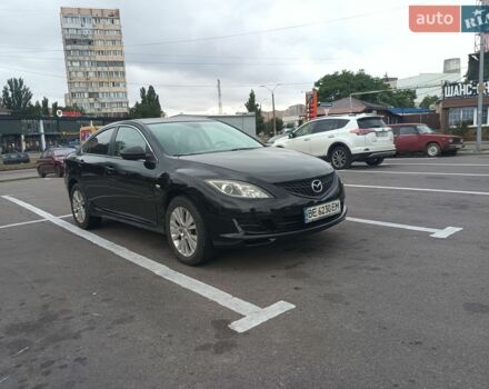 Черный Мазда 6, объемом двигателя 2 л и пробегом 250 тыс. км за 4800 $, фото 2 на Automoto.ua