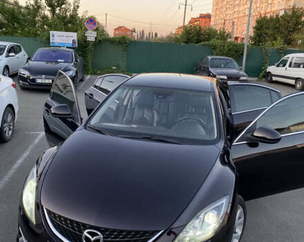 Черный Мазда 6, объемом двигателя 2.49 л и пробегом 213 тыс. км за 7700 $, фото 1 на Automoto.ua