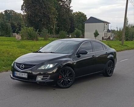 Черный Мазда 6, объемом двигателя 2 л и пробегом 212 тыс. км за 7899 $, фото 7 на Automoto.ua
