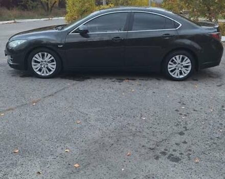 Черный Мазда 6, объемом двигателя 2 л и пробегом 160 тыс. км за 6800 $, фото 5 на Automoto.ua