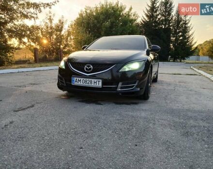 Чорний Мазда 6, об'ємом двигуна 2 л та пробігом 207 тис. км за 7100 $, фото 10 на Automoto.ua