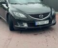 Черный Мазда 6, объемом двигателя 2 л и пробегом 345 тыс. км за 6350 $, фото 1 на Automoto.ua