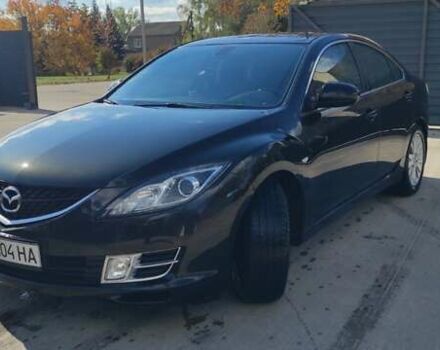 Чорний Мазда 6, об'ємом двигуна 2 л та пробігом 163 тис. км за 6600 $, фото 3 на Automoto.ua