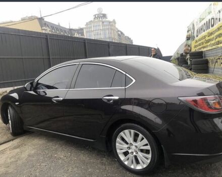 Черный Мазда 6, объемом двигателя 2 л и пробегом 219 тыс. км за 6800 $, фото 2 на Automoto.ua