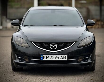 Черный Мазда 6, объемом двигателя 2.5 л и пробегом 220 тыс. км за 6800 $, фото 1 на Automoto.ua