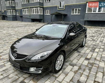 Черный Мазда 6, объемом двигателя 2 л и пробегом 253 тыс. км за 6500 $, фото 2 на Automoto.ua