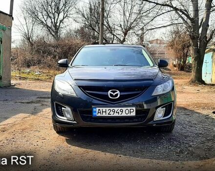 Черный Мазда 6, объемом двигателя 2.5 л и пробегом 194 тыс. км за 8500 $, фото 1 на Automoto.ua