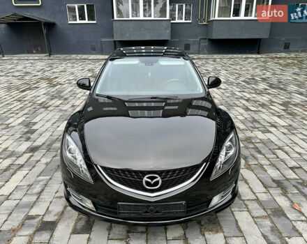 Черный Мазда 6, объемом двигателя 2 л и пробегом 253 тыс. км за 6500 $, фото 4 на Automoto.ua
