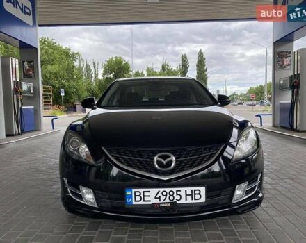 Черный Мазда 6, объемом двигателя 1.8 л и пробегом 190 тыс. км за 6999 $, фото 1 на Automoto.ua