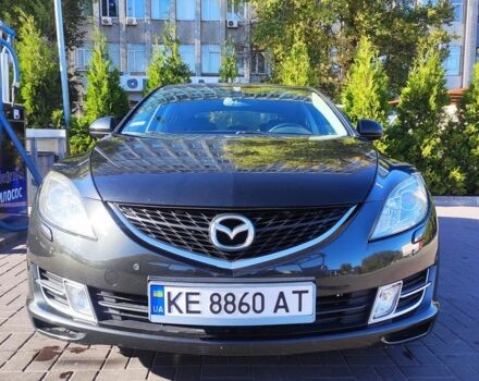 Черный Мазда 6, объемом двигателя 2 л и пробегом 230 тыс. км за 7335 $, фото 2 на Automoto.ua