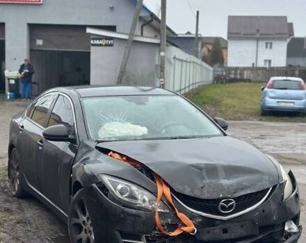 Чорний Мазда 6, об'ємом двигуна 2.5 л та пробігом 200 тис. км за 2950 $, фото 1 на Automoto.ua