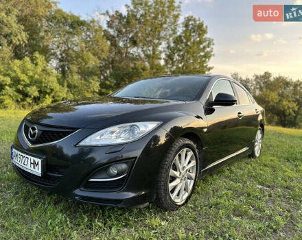 Черный Мазда 6, объемом двигателя 2 л и пробегом 247 тыс. км за 6950 $, фото 9 на Automoto.ua