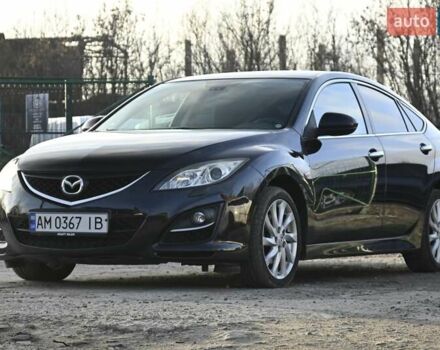 Черный Мазда 6, объемом двигателя 2.2 л и пробегом 321 тыс. км за 7500 $, фото 4 на Automoto.ua